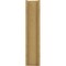 Ekena Millwork 7 1/2-in W x 22-in D x 34-in H Funston Slat Rough Cedar Woodgrain TimberThane Outlooker, Primed Tan OUTUR075X22X34FST24RCPR - alternate 3